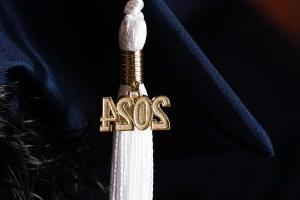 Closeup of 2024 graduation tassel